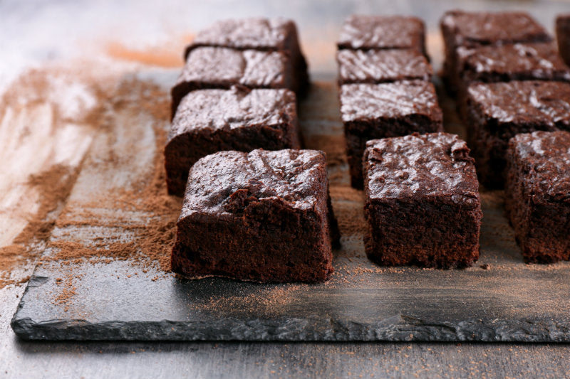 Sweet Potato Chocolate Protein Brownies