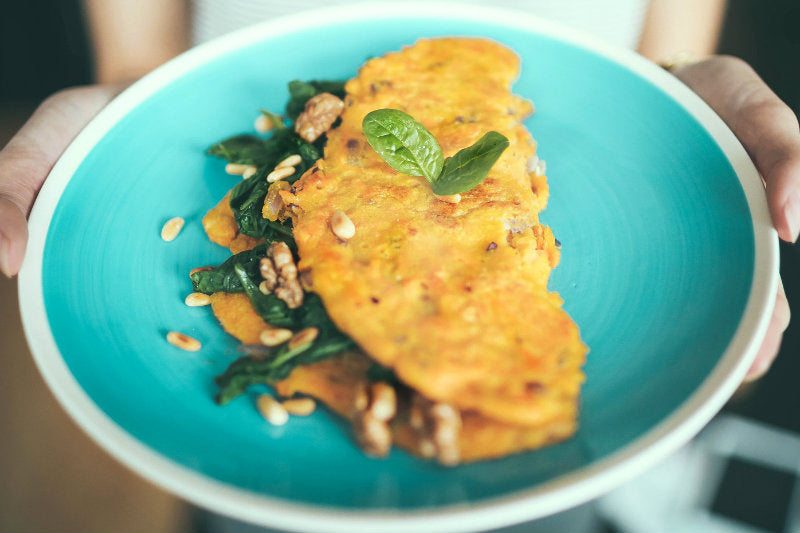 Spinach &amp; Onion Omelette &ndash; True Protein