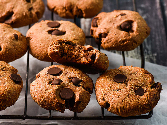 Double Choc Protein Cookies