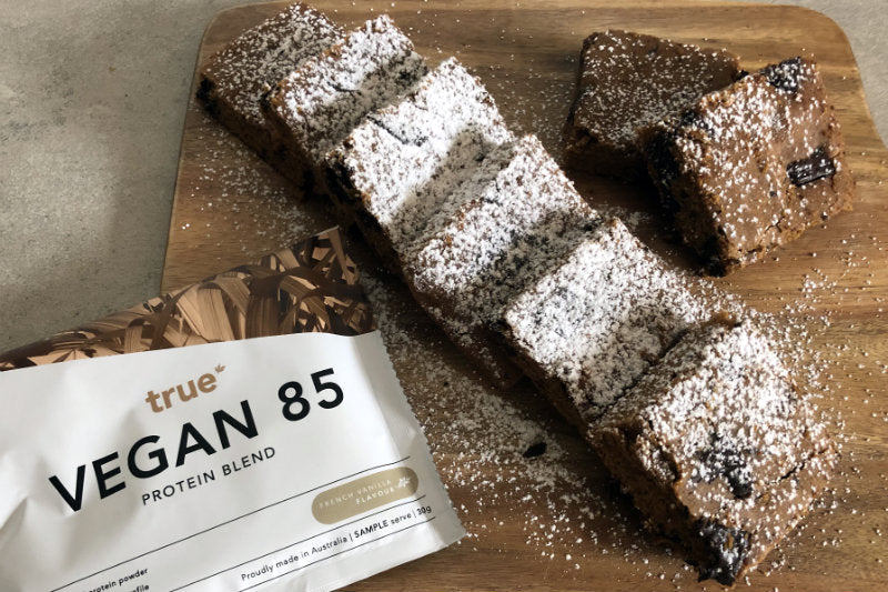 Protein Chocolate Chip Blondies