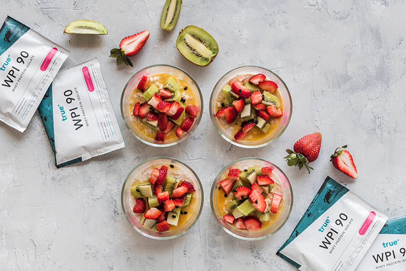 Pavlova Overnight Oats Meal Prep True Protein