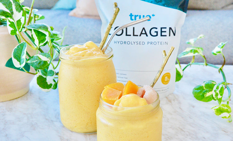 Mango & Lychee Tropical Slushie