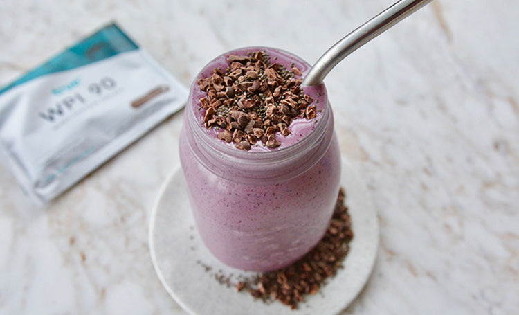 Choc Blueberry Smoothie