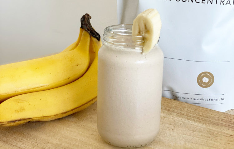 Banana and Peanut Butter Smoothie