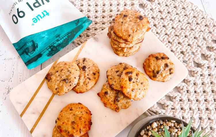 Banana Chocolate Chip Oat Cookies