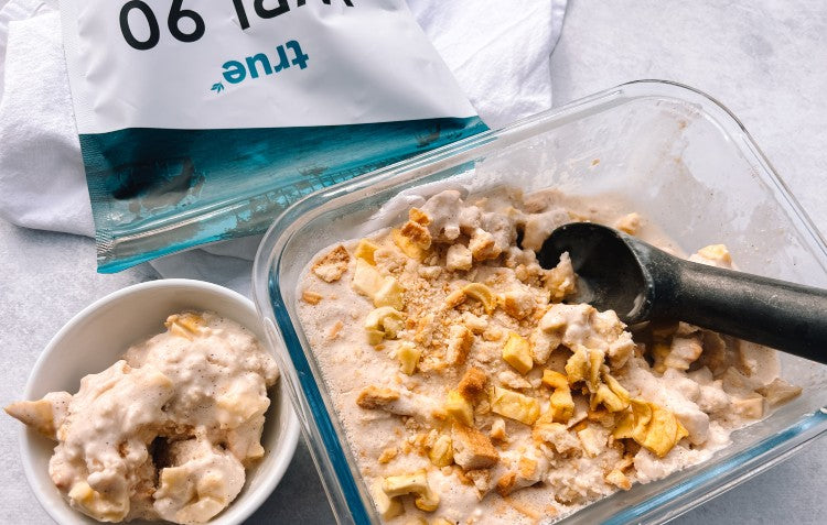 Apple Crumble Protein Ice Cream &ndash; True Protein