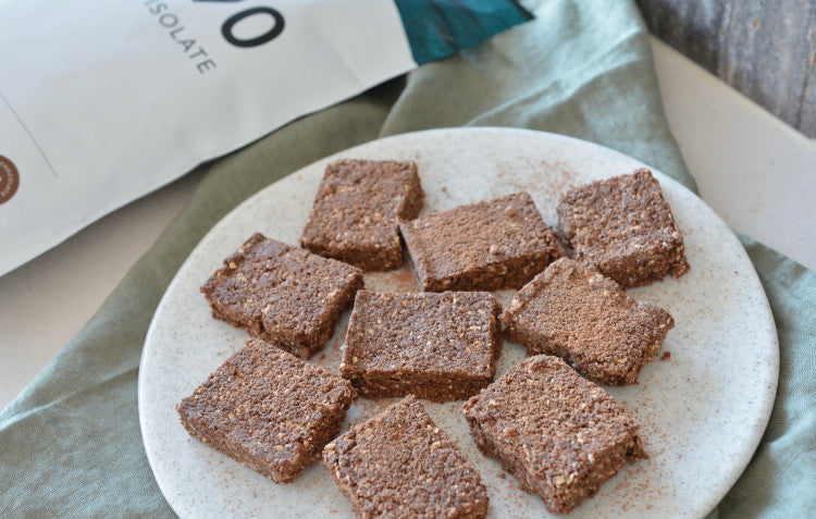 Chocolate, Coconut & Date Bars
