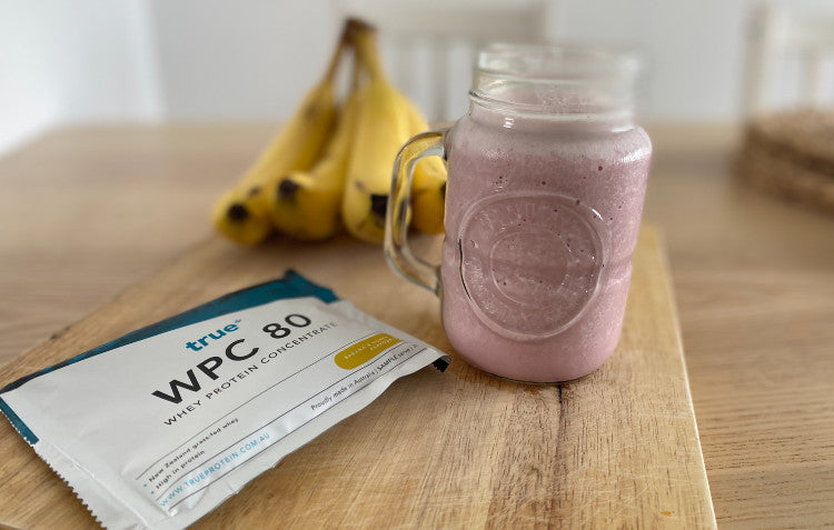 Banana and Strawberry Smoothie