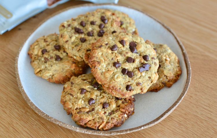 Banana, Vanilla & Oat Cookies