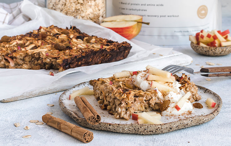 Apple and Cinnamon Baked Oats