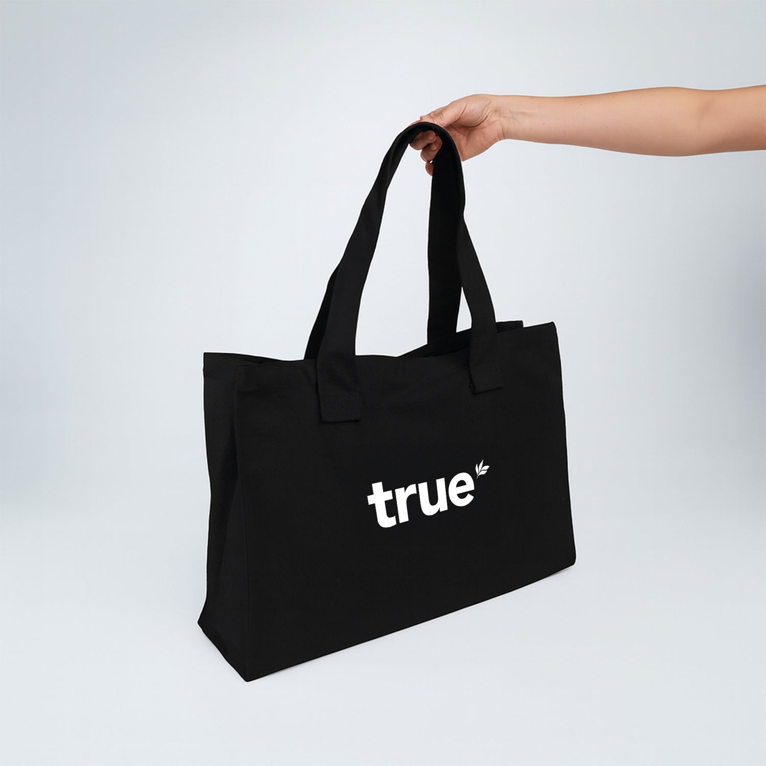 Premium Canvas Tote Bag Black