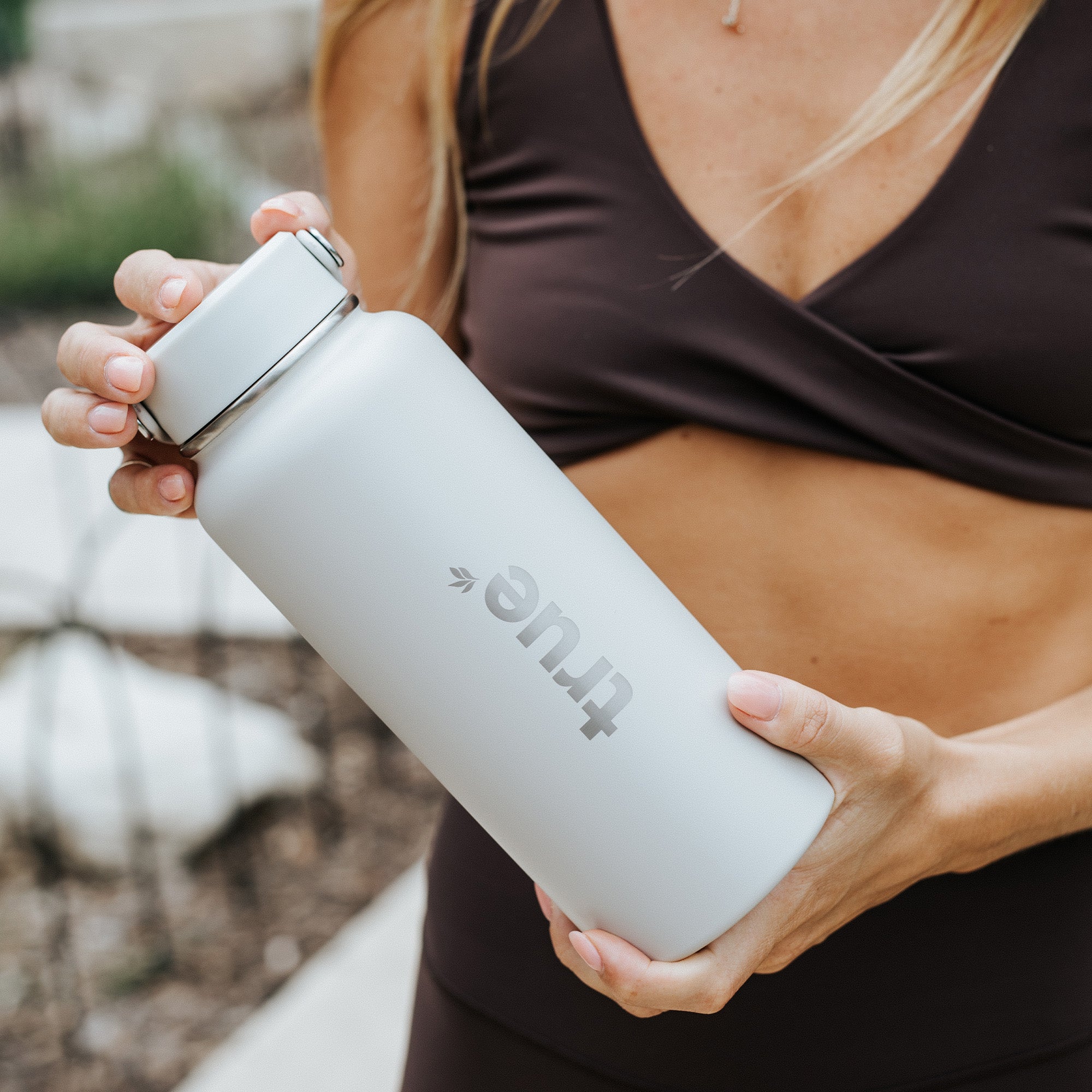 Insulated Water Bottle 1L - Sand