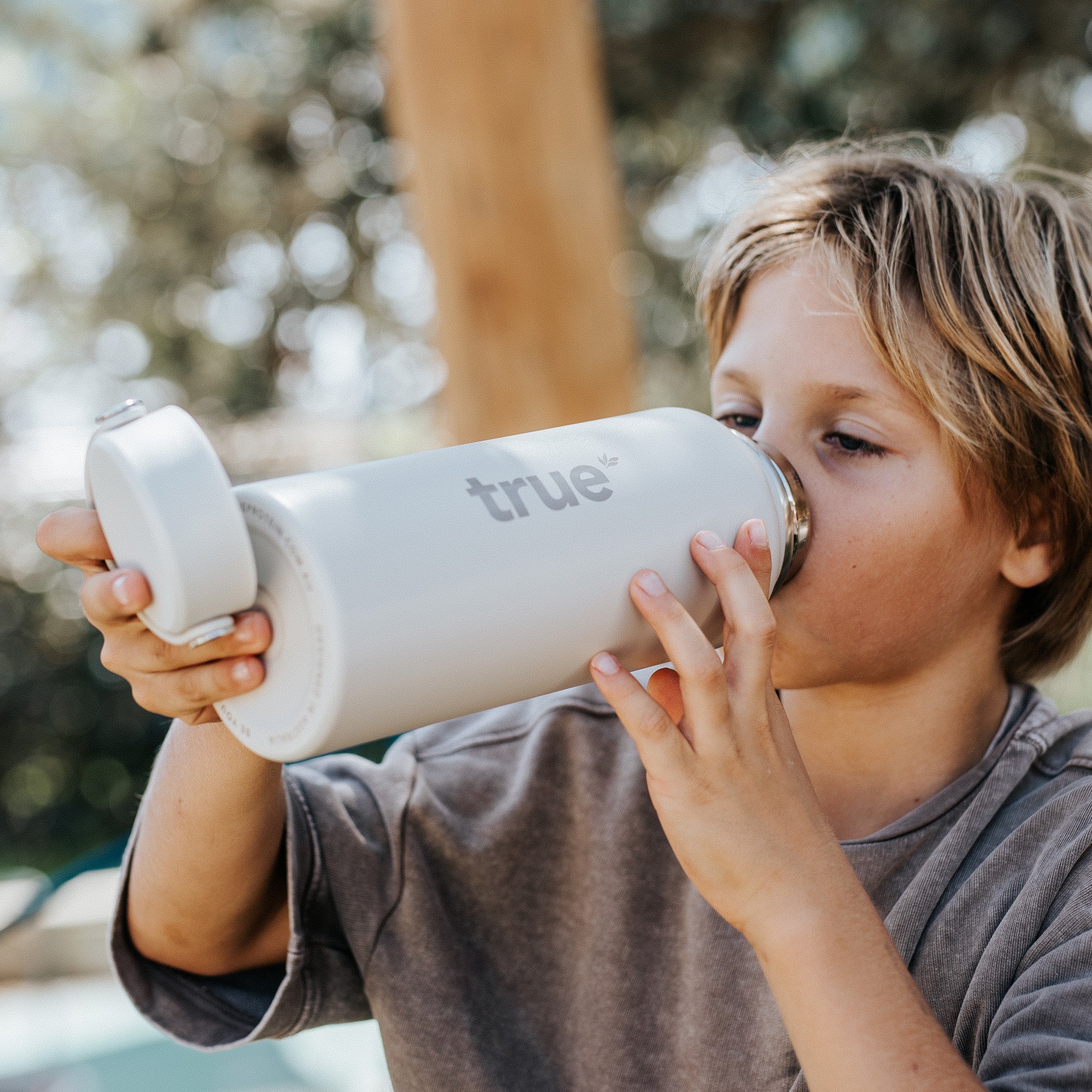 Insulated Water Bottle 1L - Sand