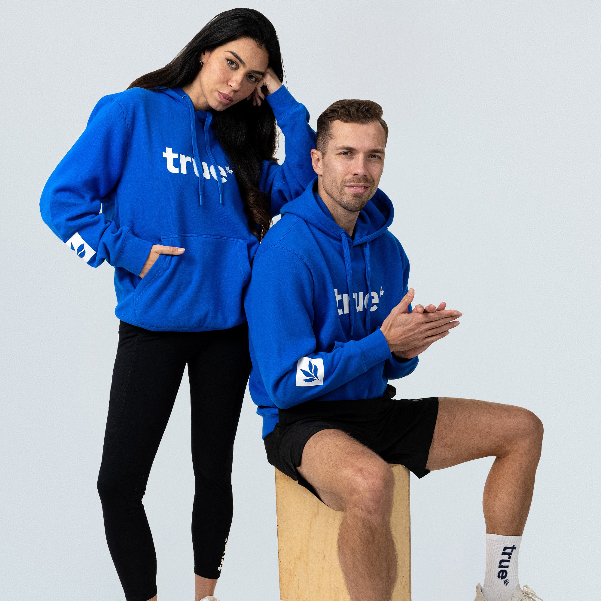 Unisex Cobalt Blue Hoodie