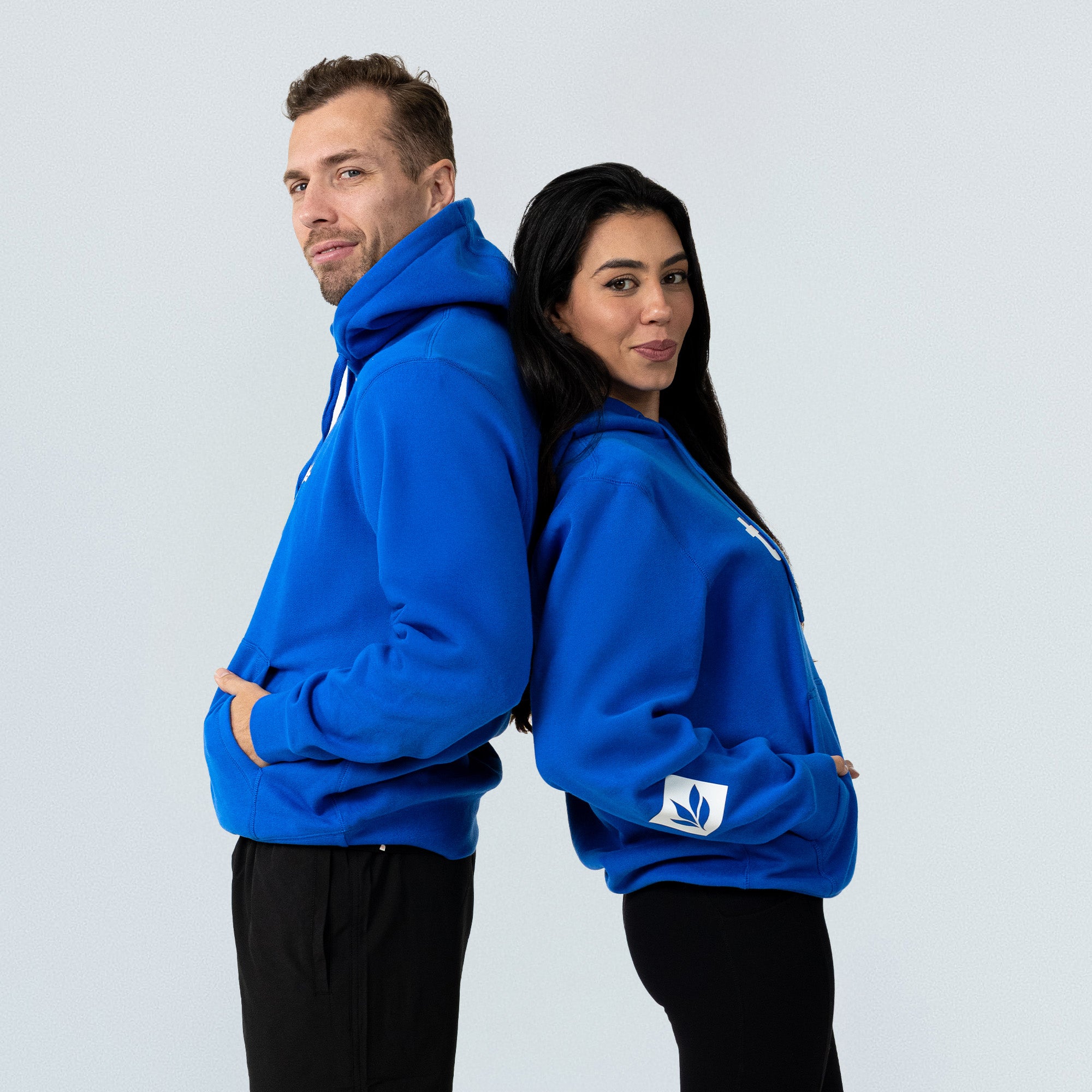 Unisex Cobalt Blue Hoodie