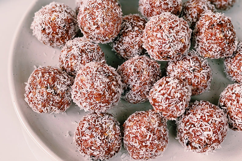 Strawberry Peanut Butter Bites