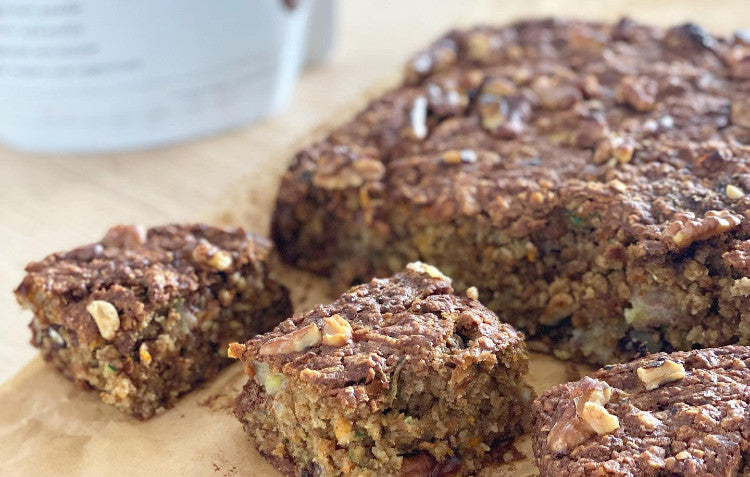 Carrot Zucchini and Banana Cake