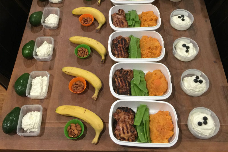 Weekly Meal Preparation Plan - Bulk Up #5