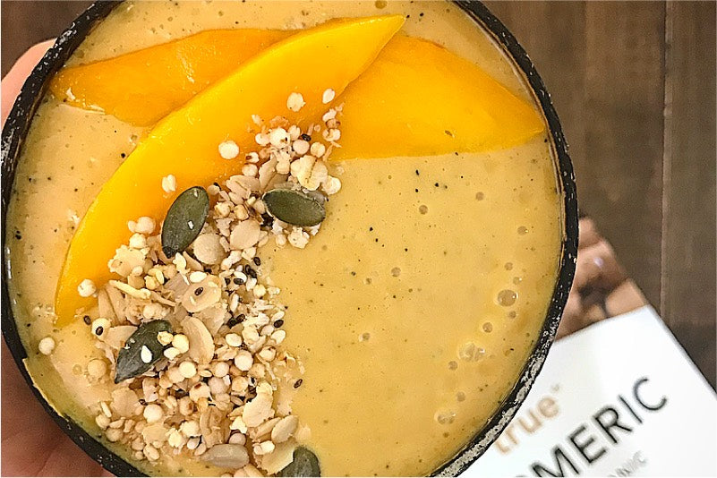 Passionfruit, Mango and Turmeric Smoothie