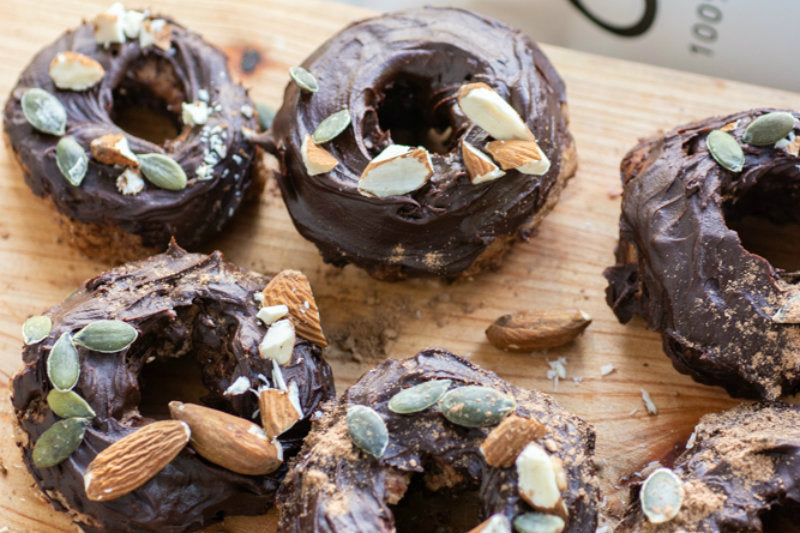 Vegan Chocolate Doughnuts
