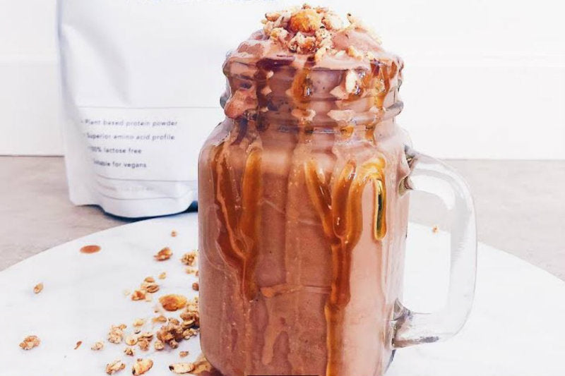 Decadent Chocolate Peanut Butter Smoothie
