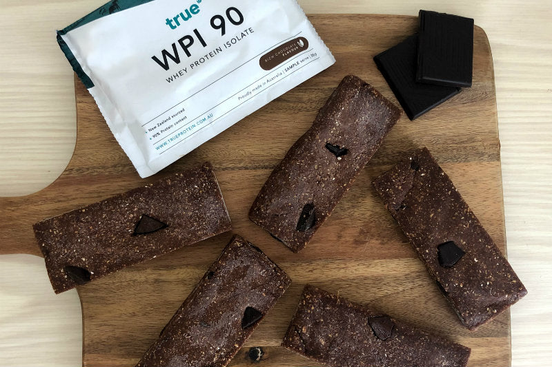 Double Chocolate Chip Protein Bars