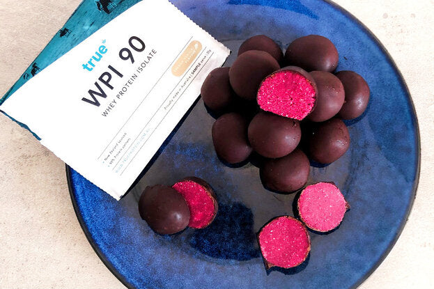 Red Velvet Protein Truffles