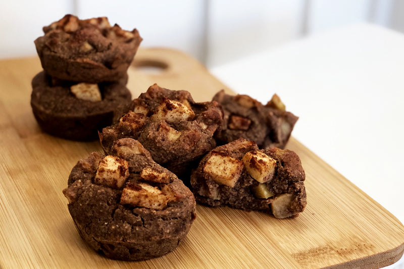 Protein Apple and Cinnamon Muffins