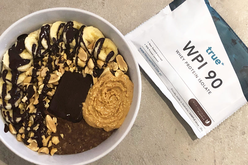 Chocolate Peanut Butter Protein Oats