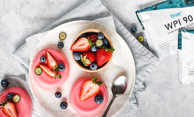 Strawberries & Cream Protein Jelly