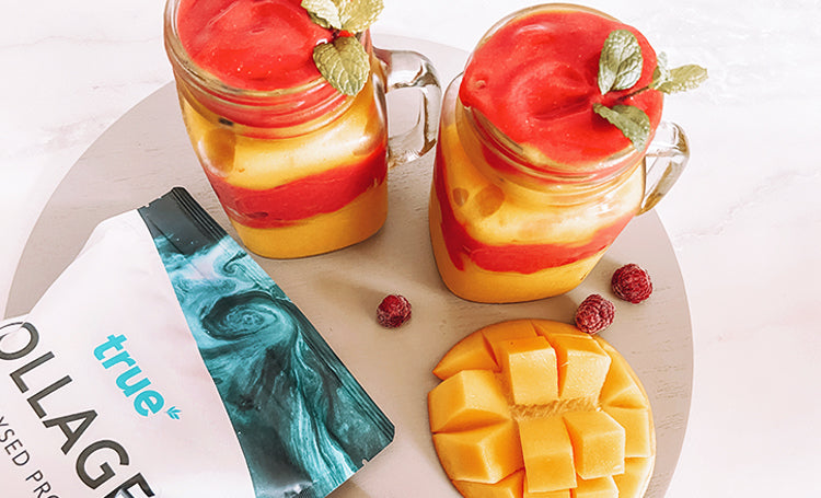 Raspberry & Mango Collagen Crush