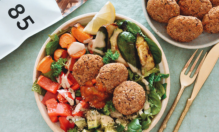 High Protein Hemp Falafels