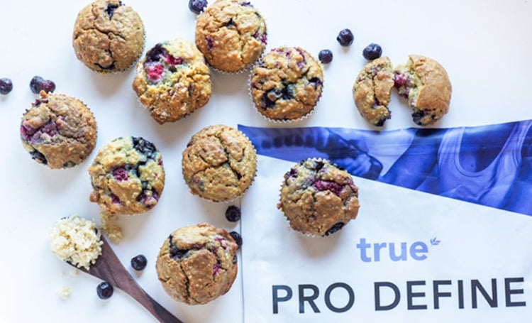 Quinoa Berry Protein Muffins