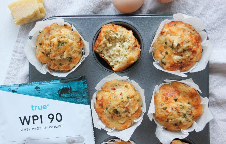 Bacon, Cheese and Chive Muffins