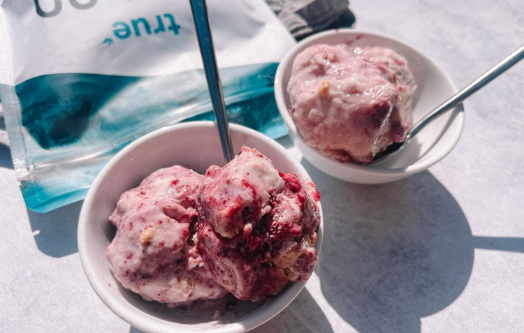 Mixed Berry Cheesecake Protein Ice Cream