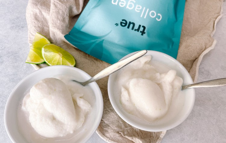 Coconut and Lime Sorbet