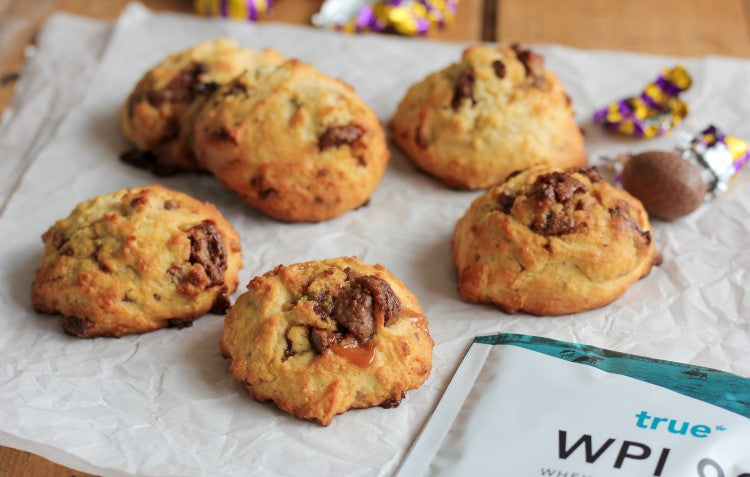 Easter Caramello Rock Cakes