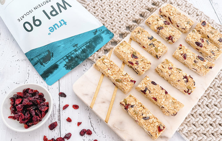 Cranberry and White Chocolate Energy Bars