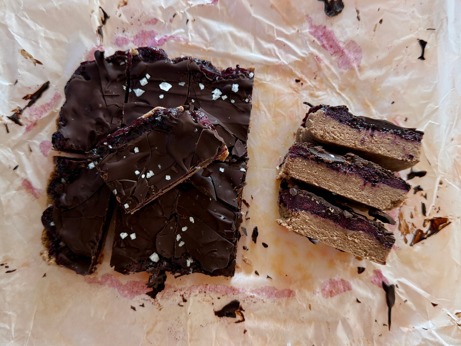 Blueberry Choc Protein Bars