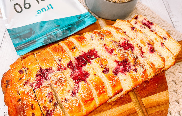 Mixed Berry Coconut Loaf