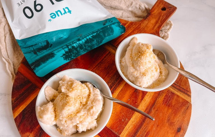 Coconut and Vanilla Protein Ice Cream