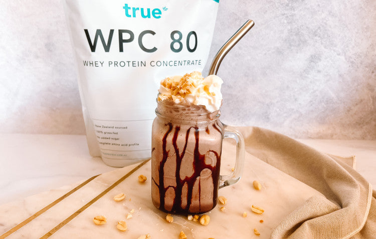 Chocolate Peanut Butter Protein Thick Shake
