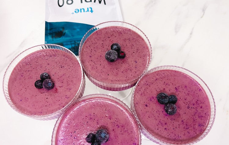 Blueberry Protein Mousse