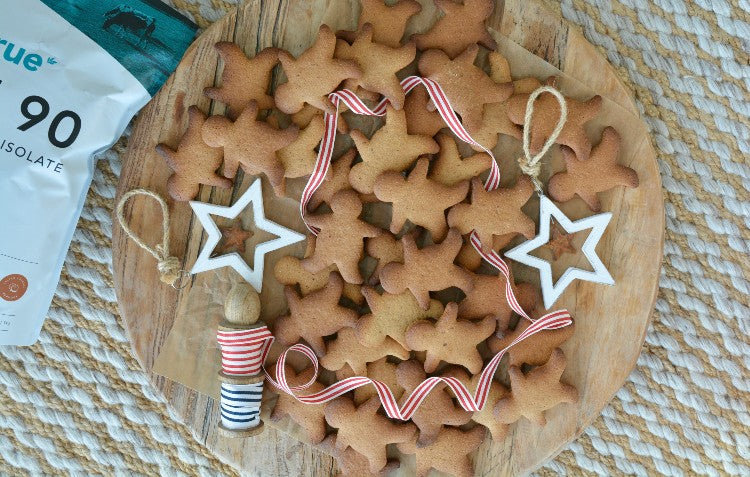 Healthier Gingerbread Men