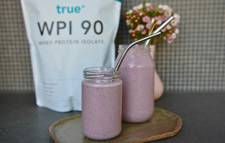 Berry and Vanilla Protein Smoothie