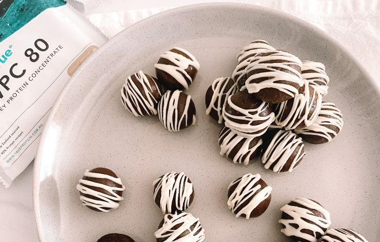 Oreo Cheesecake Protein Truffles