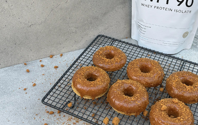 Biscoff Protein Donuts