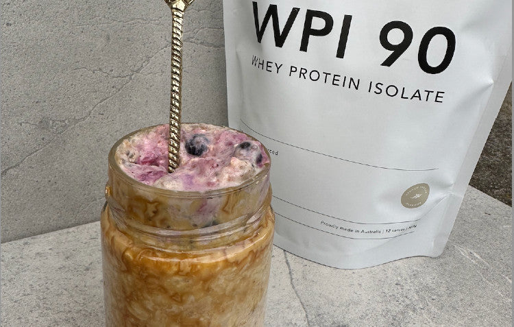 PB & Berry Overnight Oats