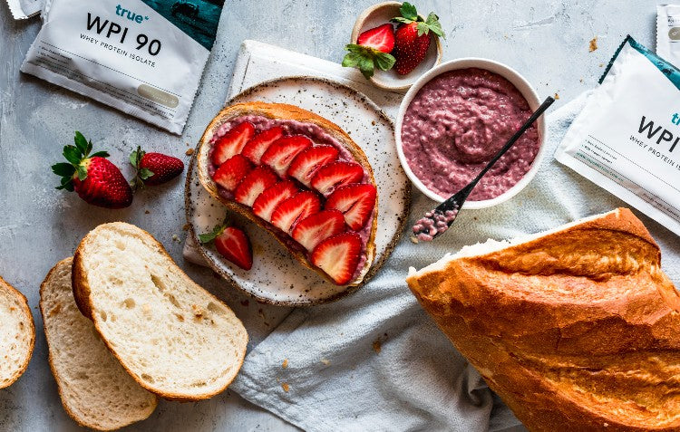 Strawberries & Cream Chia Spread