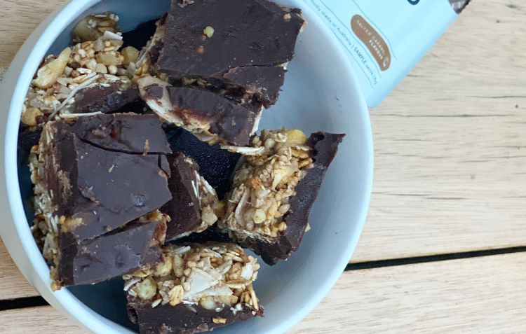 Chocolate Muesli Bar Bites
